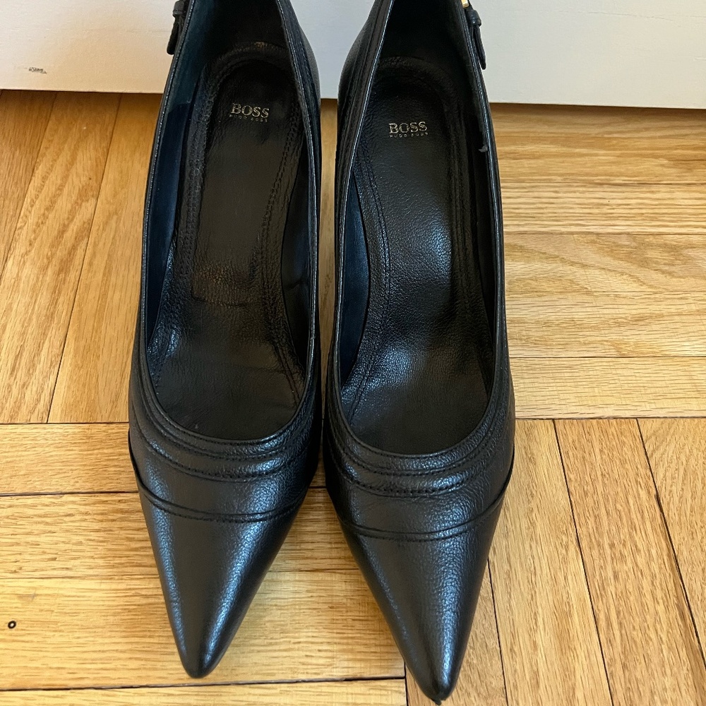 Boss black women shoes size 40.5